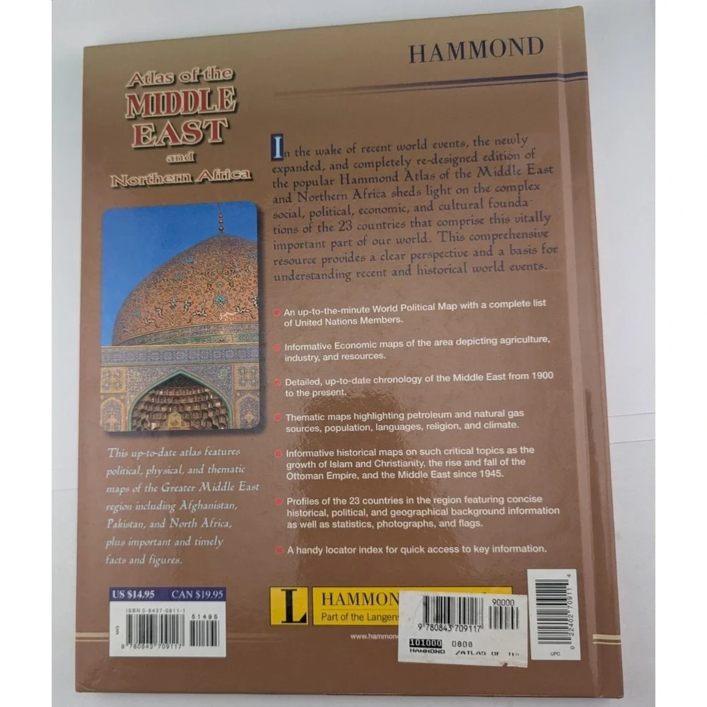 Hammond Atlas of the Middle East and North Africa